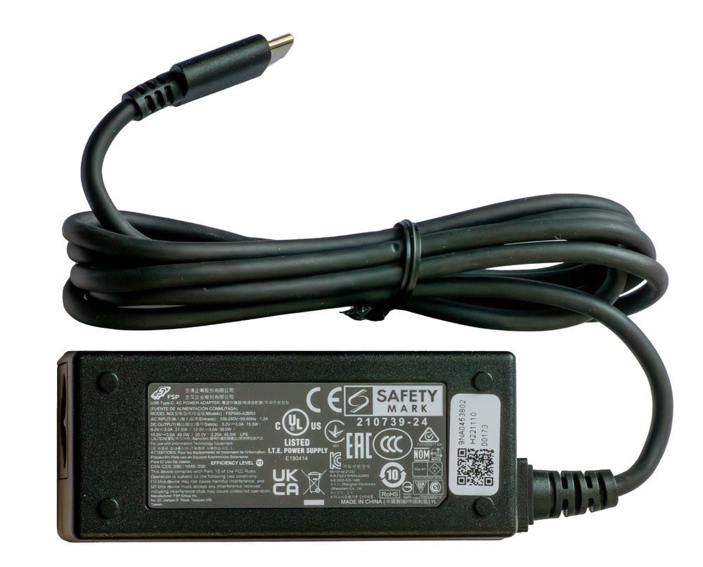 ZEBRA Zebra PWR-BGA15V45W-UC2-WW adattatore e invertitore Interno 45 W Nero - BATTERIE E ALIMENTATORI | TecnoCARE.net Sabaudia, Latina, Terracina, San Felice Circeo e Pontinia