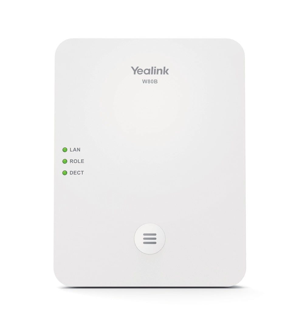 YEALINK Yealink Stazione base DECT multi-cellulare SIP-W80B - ACCESSORI PER APPARECCHIATURE DI TELECOMUNICAZIONE | TecnoCARE.net Sabaudia, Latina, Terracina, San Felice Circeo e Pontinia