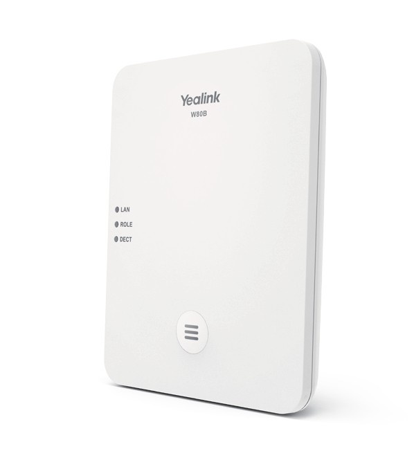 YEALINK Yealink Stazione base DECT multi-cellulare SIP-W80B - ACCESSORI PER APPARECCHIATURE DI TELECOMUNICAZIONE | TecnoCARE.net Sabaudia, Latina, Terracina, San Felice Circeo e Pontinia