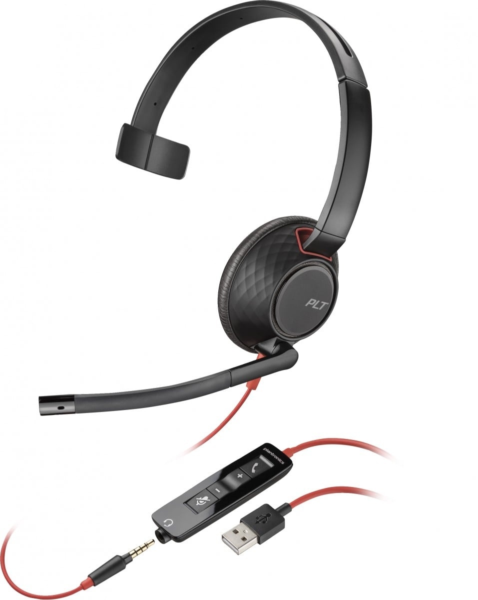 HP POLY HP Poly Blackwire 5210 Monaural USB-A Headset Auricolare Cablato A Padiglione Musica e Chiamate USB tipo A Nero - AUDIO E CUFFIE PORTATILI | TecnoCARE.net Sabaudia, Latina, Terracina, San Felice Circeo e Pontinia