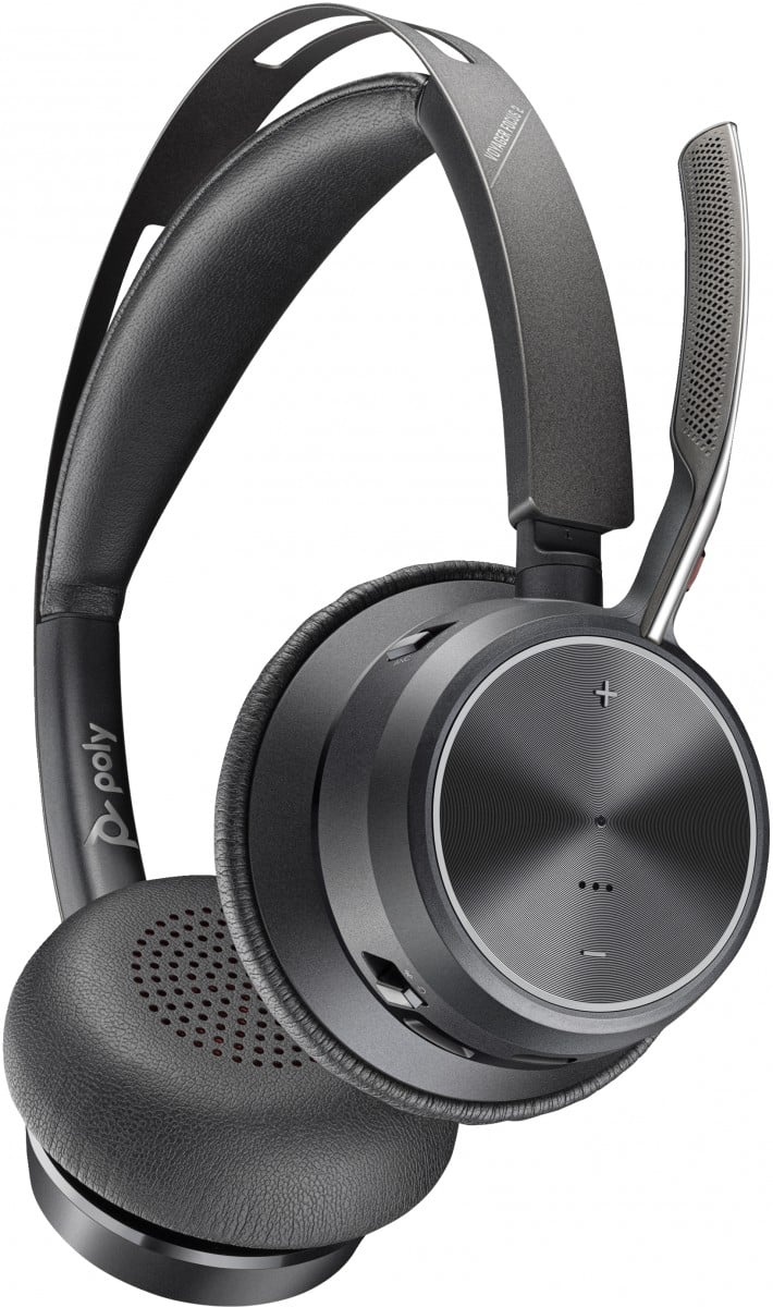 HP POLY POLY Voyager Focus 2 USB-A Headset Auricolare Wireless A Padiglione Ufficio USB tipo-C Bluetooth Nero - AUDIO E CUFFIE PORTATILI | TecnoCARE.net Sabaudia, Latina, Terracina, San Felice Circeo e Pontinia