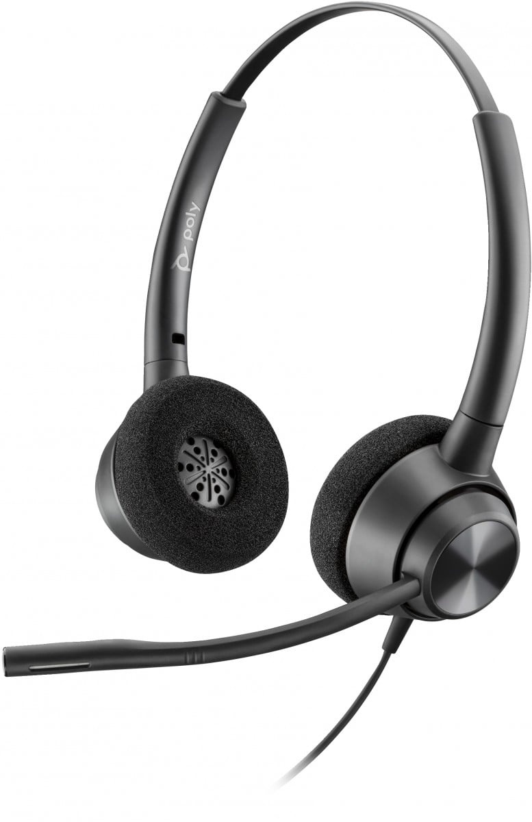 HP POLY HP Poly EncorePro 320 Stereo USB-A Headset TAA Auricolare Cablato A Padiglione Ufficio USB tipo-C Nero - AUDIO E CUFFIE PORTATILI | TecnoCARE.net Sabaudia, Latina, Terracina, San Felice Circeo e Pontinia