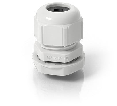 QUWIRELESS QuWireless QuGland M20 Bianco - DISPOSITIVI E ACCESSORI DI CABLAGGIO | TecnoCARE.net Sabaudia, Latina, Terracina, San Felice Circeo e Pontinia