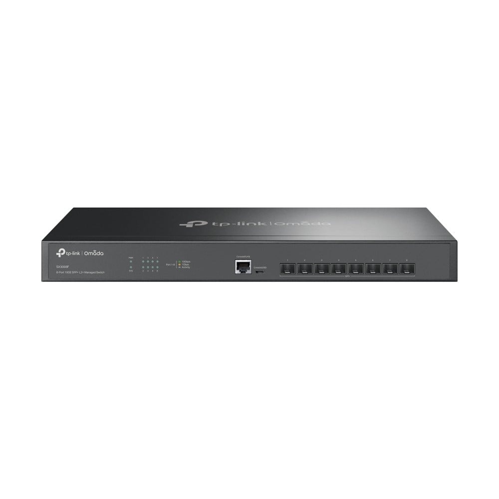 TP-LINK TP-Link SX3008F (TL-SX3008F) JetStream™ 8-Port 10GE SFP+ L2+ Managed Switch - RETI | TecnoCARE.net Sabaudia, Latina, Terracina, San Felice Circeo e Pontinia