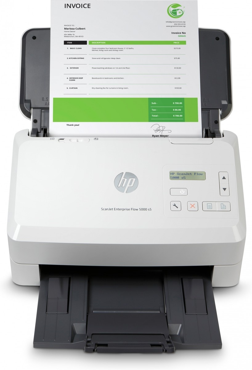 HP HP ScanJet Enterprise Flow 5000 s5 Scanner a foglio 600 x 600 DPI A4 Bianco - STAMPANTI E SCANNER | TecnoCARE.net Sabaudia, Latina, Terracina, San Felice Circeo e Pontinia