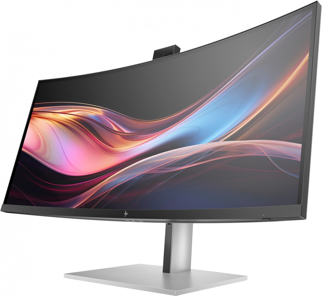 HP HP Series 7 Pro 34 inch WQHD Conferencing Monitor - 734pm Monitor PC 86,4 cm (34") 3440 x 1440 Pixel Wide Quad HD LCD Nero, Argento - MONITOR E ACCESSORI | TecnoCARE.net Sabaudia, Latina, Terracina, San Felice Circeo e Pontinia