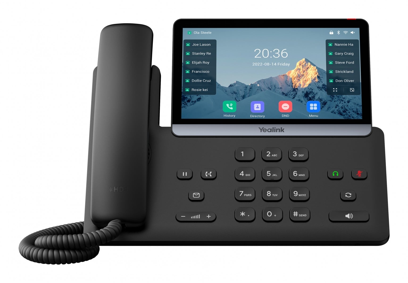 YEALINK Telefono IP SIP Yealink T77U (Wi-Fi) - APPARECCHIATURA TELEFONICA | TecnoCARE.net Sabaudia, Latina, Terracina, San Felice Circeo e Pontinia
