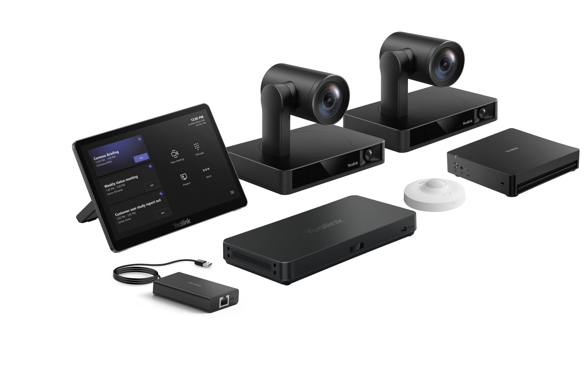 YEALINK Yealink MVC S90-C5U-004 sistema di conferenza Collegamento ethernet LAN Sistema di videoconferenza di gruppo - ATTREZZATURE PER CONFERENZE | TecnoCARE.net Sabaudia, Latina, Terracina, San Felice Circeo e Pontinia