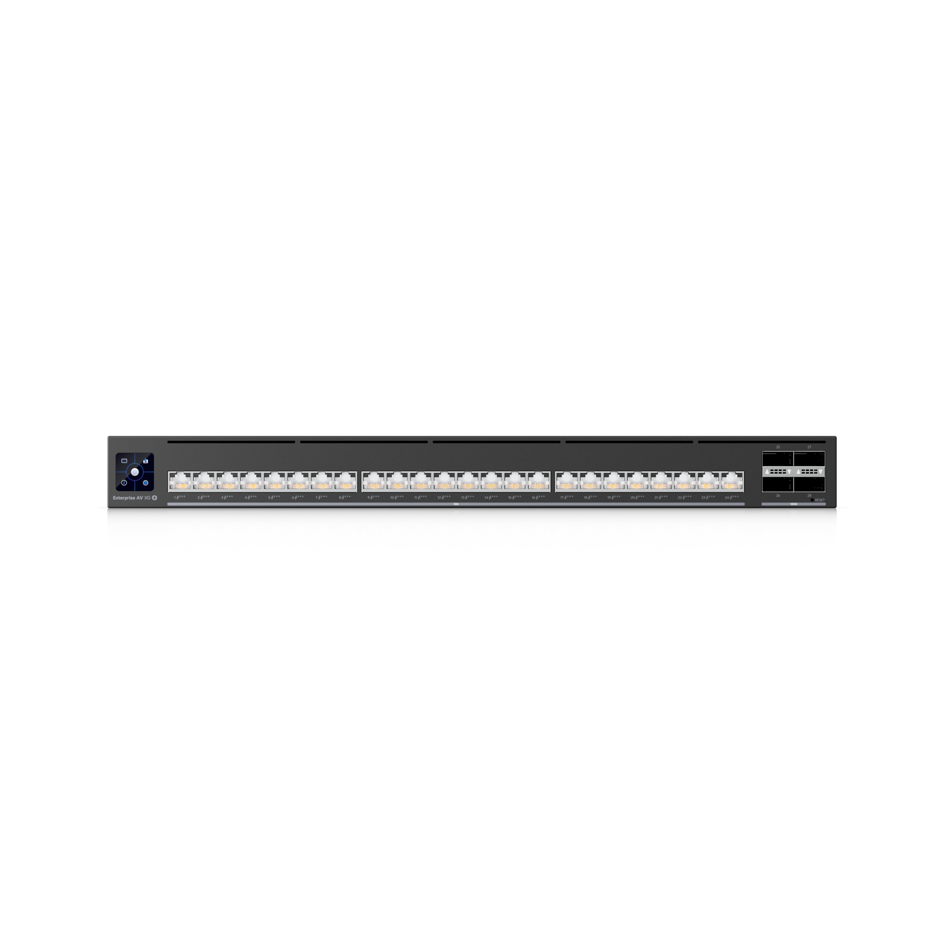 UBIQUITI Ubiquiti EAV-Fiber Switch Enterprise Audio/Video XG 24 PoE 24x10G PoE+++ 4x100G QSFP28 - RETI | TecnoCARE.net Sabaudia, Latina, Terracina, San Felice Circeo e Pontinia