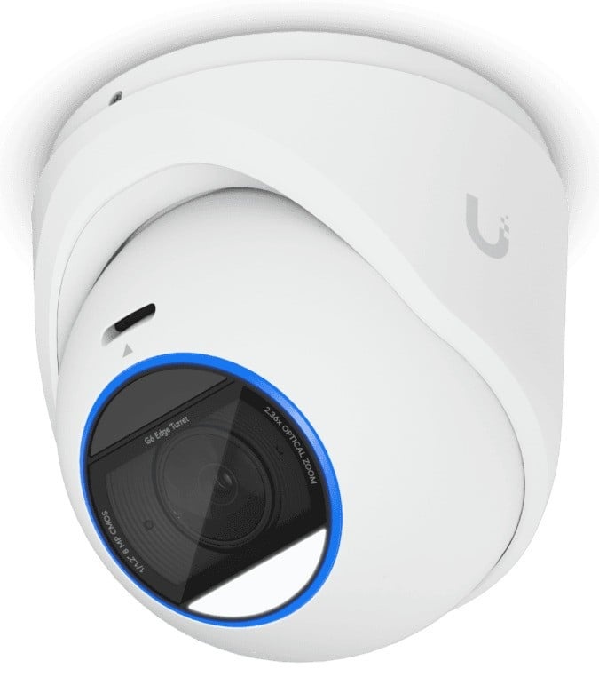UBIQUITI Ubiquiti UVC-G6-EDGE-TURRET telecamera 4K PoE+ con zoom ottico 2.36x IP66 - SISTEMI DI SORVEGLIANZA | TecnoCARE.net Sabaudia, Latina, Terracina, San Felice Circeo e Pontinia