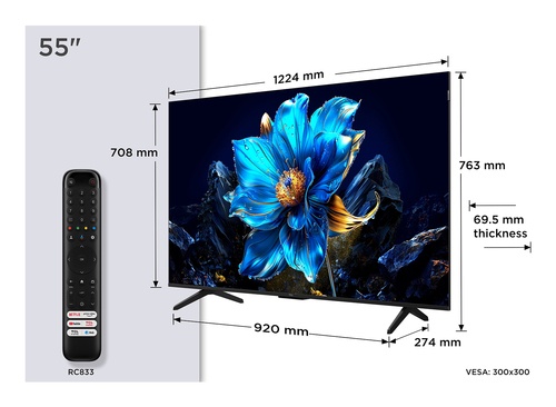 TCL TCL SMART TV QLED 55" 4K - TELEVISORI LED | TecnoCARE.net Sabaudia, Latina, Terracina, San Felice Circeo e Pontinia
