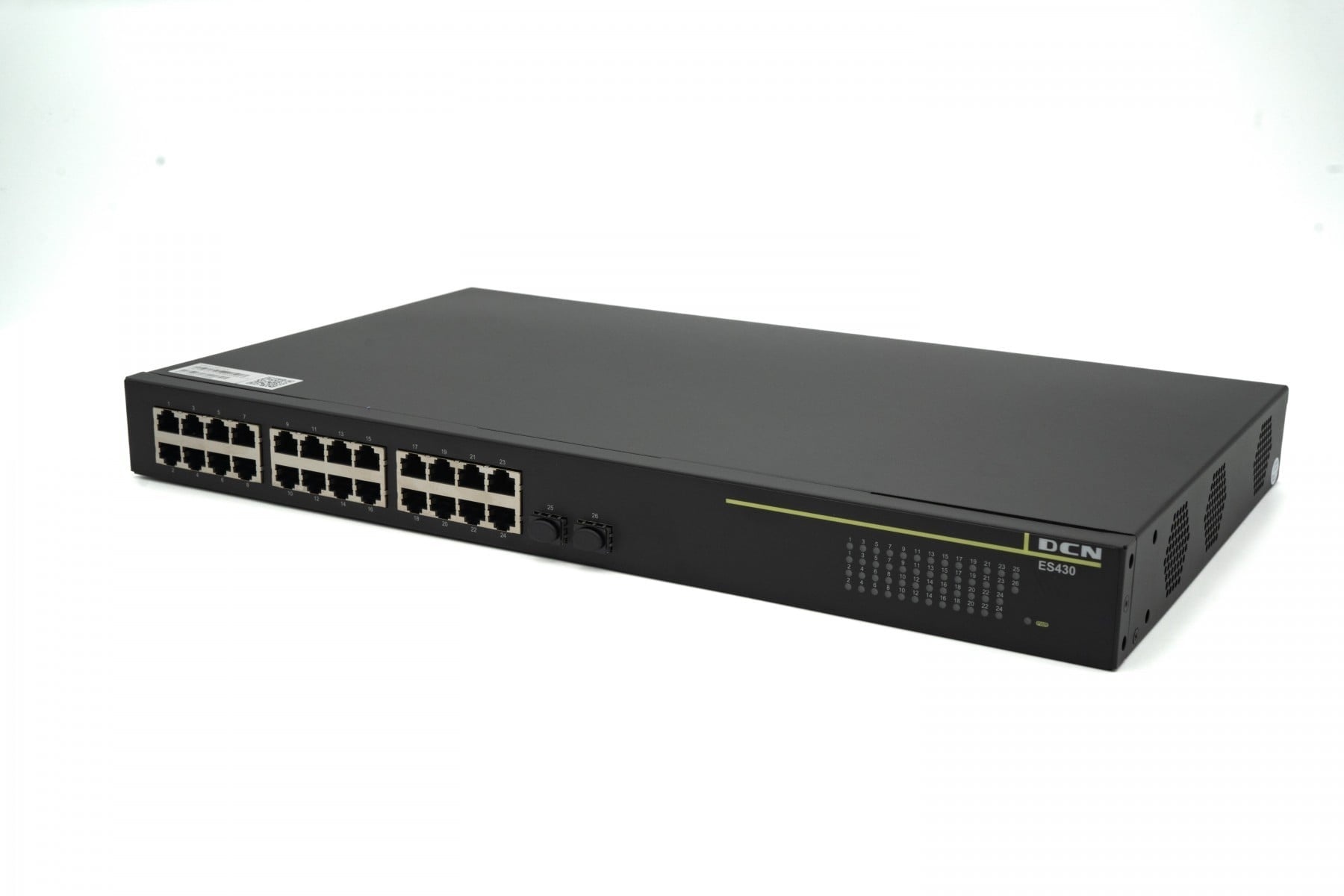DCN EUROPE DCN Europe ES430-26P-POE 24x10/100/1000Base-T con PoE+ (370W) + 2x1000Base-X - RETI | TecnoCARE.net Sabaudia, Latina, Terracina, San Felice Circeo e Pontinia