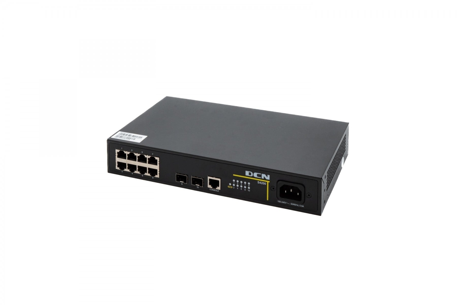 DCN EUROPE DCN Europe S4200-10P-SI 8x10/100/1000Base-T RJ45 + 2x1000Base-X SFP - RETI | TecnoCARE.net Sabaudia, Latina, Terracina, San Felice Circeo e Pontinia