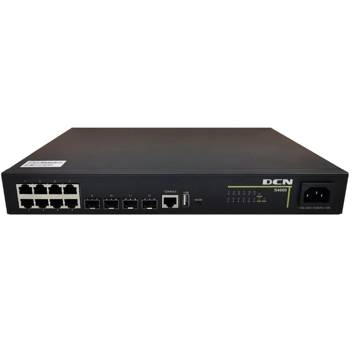 DCN EUROPE DCN Europe S4600-12X-P-SI 8x10/100/1000Base-T con PoE+ (125W) + 4x1/10GBase-X SFP+ - RETI | TecnoCARE.net Sabaudia, Latina, Terracina, San Felice Circeo e Pontinia