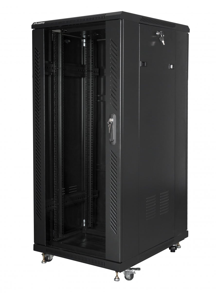 LANBERG Lanberg FF01-6827-12BL - Rack indipendenti - 27U - 800 kg - Lucchetti - Griglie - Piedini regolabili - COMPONENTI | TecnoCARE.net Sabaudia, Latina, Terracina, San Felice Circeo e Pontinia