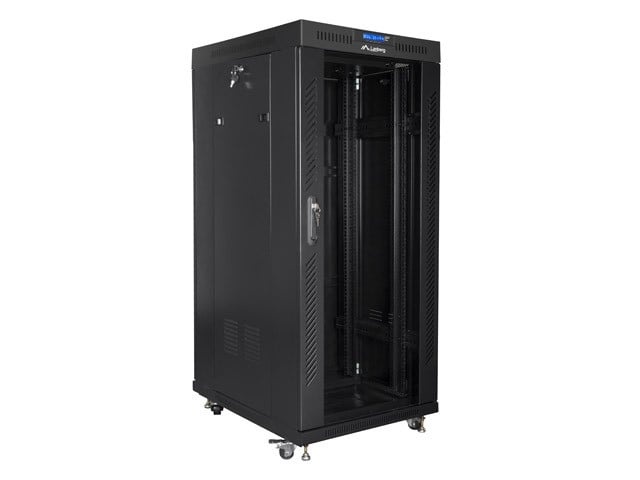 LANBERG Lanberg FF01-6827-12BL - Rack indipendenti - 27U - 800 kg - Lucchetti - Griglie - Piedini regolabili - COMPONENTI | TecnoCARE.net Sabaudia, Latina, Terracina, San Felice Circeo e Pontinia