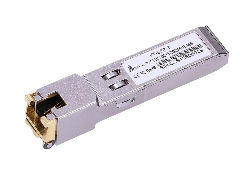 EXTRALINK Extralink SFP 1.25G | Modulo SFP - RJ45 | 1,25Gbps, 100/1000BASE-T, 100m - RETI | TecnoCARE.net Sabaudia, Latina, Terracina, San Felice Circeo e Pontinia