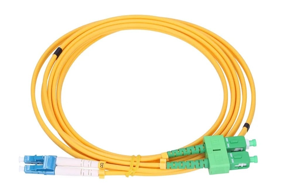 EXTRALINK Extralink LC/UPC-SC/APC | Patchcord | Monomodale, Duplex, G652D, PVC, 3mm, 2m - CAVI PER COMPUTER E PERIFERICHE | TecnoCARE.net Sabaudia, Latina, Terracina, San Felice Circeo e Pontinia
