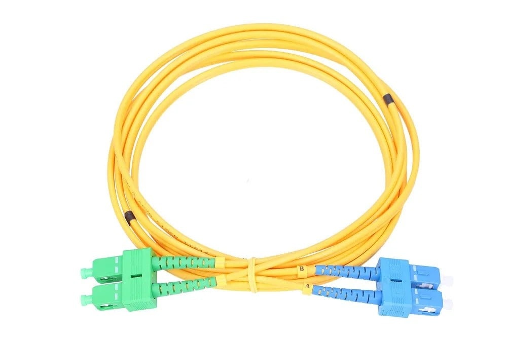 EXTRALINK Extralink SC/UPC-SC/APC | Patchcord | PVC, Monomodale, Duplex, G652D, 3mm, 0,5m - CAVI PER COMPUTER E PERIFERICHE | TecnoCARE.net Sabaudia, Latina, Terracina, San Felice Circeo e Pontinia