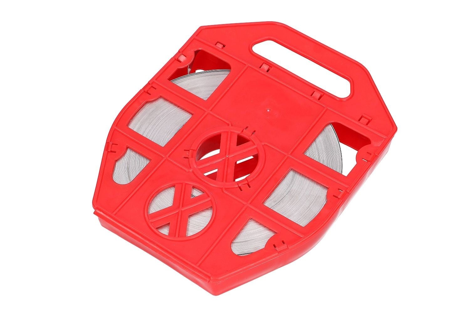 EXTRALINK Extralink SS201 0,7mm | Nastro in acciaio inossidabile | per montaggio su pali di alimentazione, 10 mm x 0,7 mm, 50 m - FORNITURE ELETTRICHE | TecnoCARE.net Sabaudia, Latina, Terracina, San Felice Circeo e Pontinia