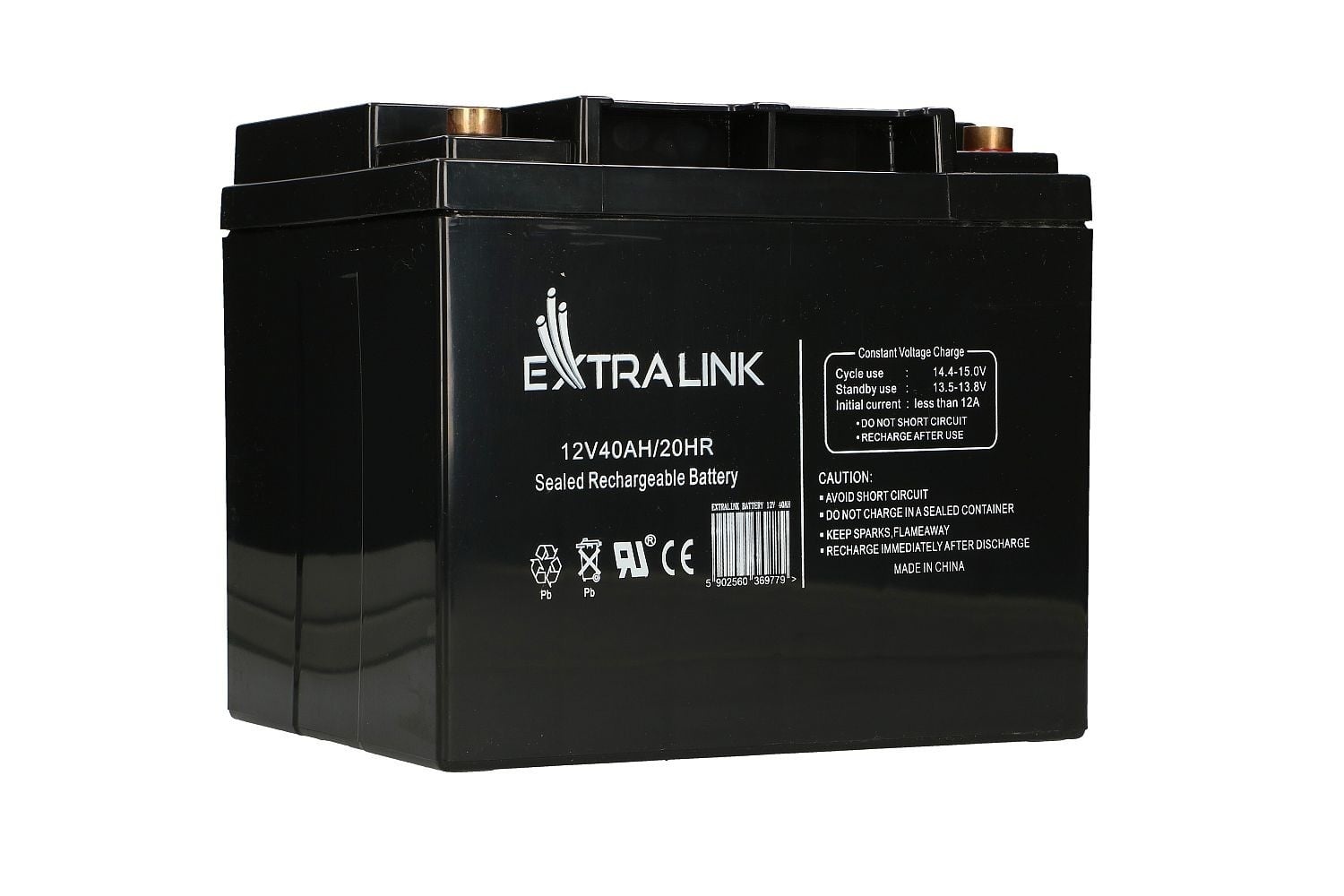 EXTRALINK Extralink AKUMULATOR Battery ACCUMULATOR 12V 40AH - Batterie - 40.000 mAh Acido piombo (VRLA) 13,5 V 12 Ah - BATTERIE E ALIMENTATORI | TecnoCARE.net Sabaudia, Latina, Terracina, San Felice Circeo e Pontinia