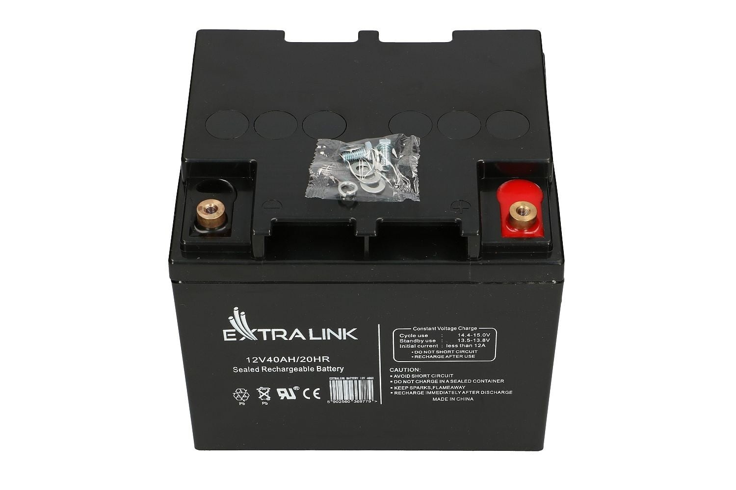 EXTRALINK Extralink AKUMULATOR Battery ACCUMULATOR 12V 40AH - Batterie - 40.000 mAh Acido piombo (VRLA) 13,5 V 12 Ah - BATTERIE E ALIMENTATORI | TecnoCARE.net Sabaudia, Latina, Terracina, San Felice Circeo e Pontinia