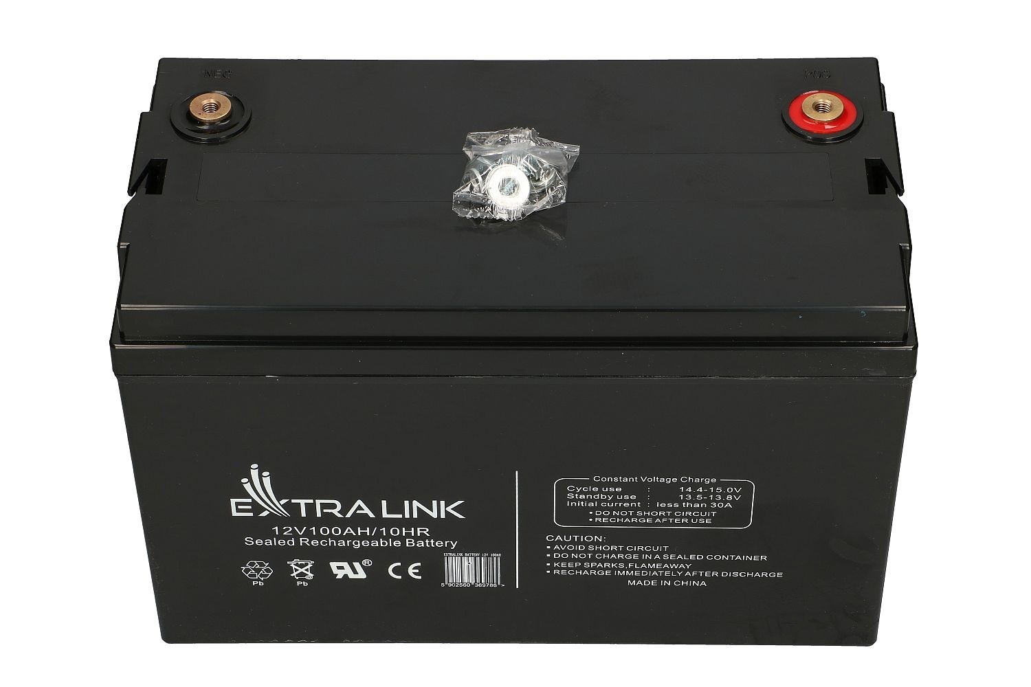 EXTRALINK Extralink AKUMULATOR BATTERY ACCUMULATOR AGM 12V 100AH - Batterie Acido piombo (VRLA) - BATTERIE E ALIMENTATORI | TecnoCARE.net Sabaudia, Latina, Terracina, San Felice Circeo e Pontinia
