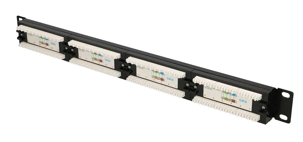 EXTRALINK Extralink CAT6 UTP V2 | Pannello di rete | 24 porte - RETI | TecnoCARE.net Sabaudia, Latina, Terracina, San Felice Circeo e Pontinia
