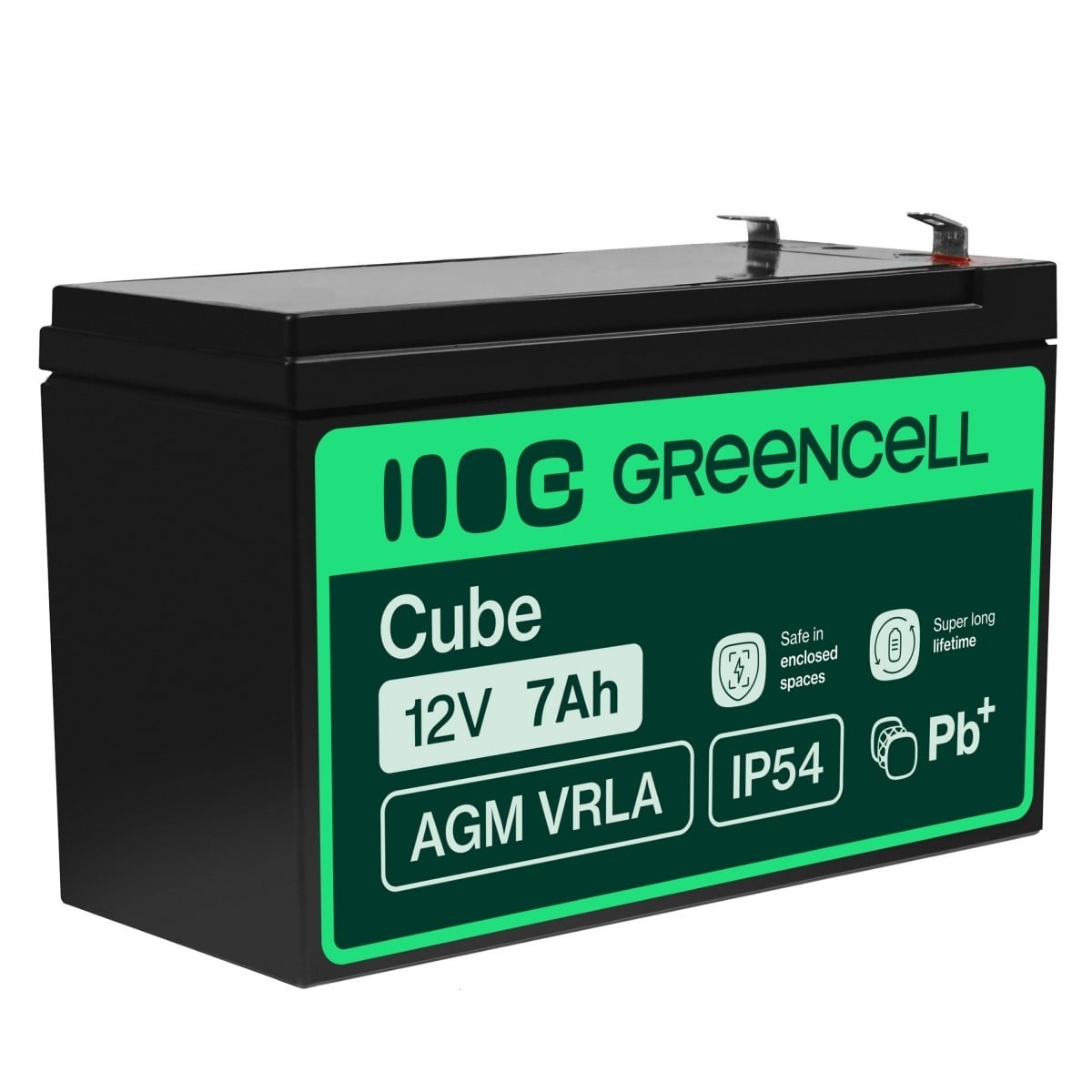 GREEN CELL Green Cell AGM04 batteria UPS Acido piombo (VRLA) 12 V 7 Ah - BATTERIE E ALIMENTATORI | TecnoCARE.net Sabaudia, Latina, Terracina, San Felice Circeo e Pontinia