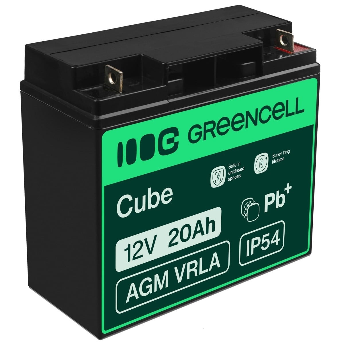 GREEN CELL Green Cell AGM10 - Batteria - Nero - BATTERIE E ALIMENTATORI | TecnoCARE.net Sabaudia, Latina, Terracina, San Felice Circeo e Pontinia