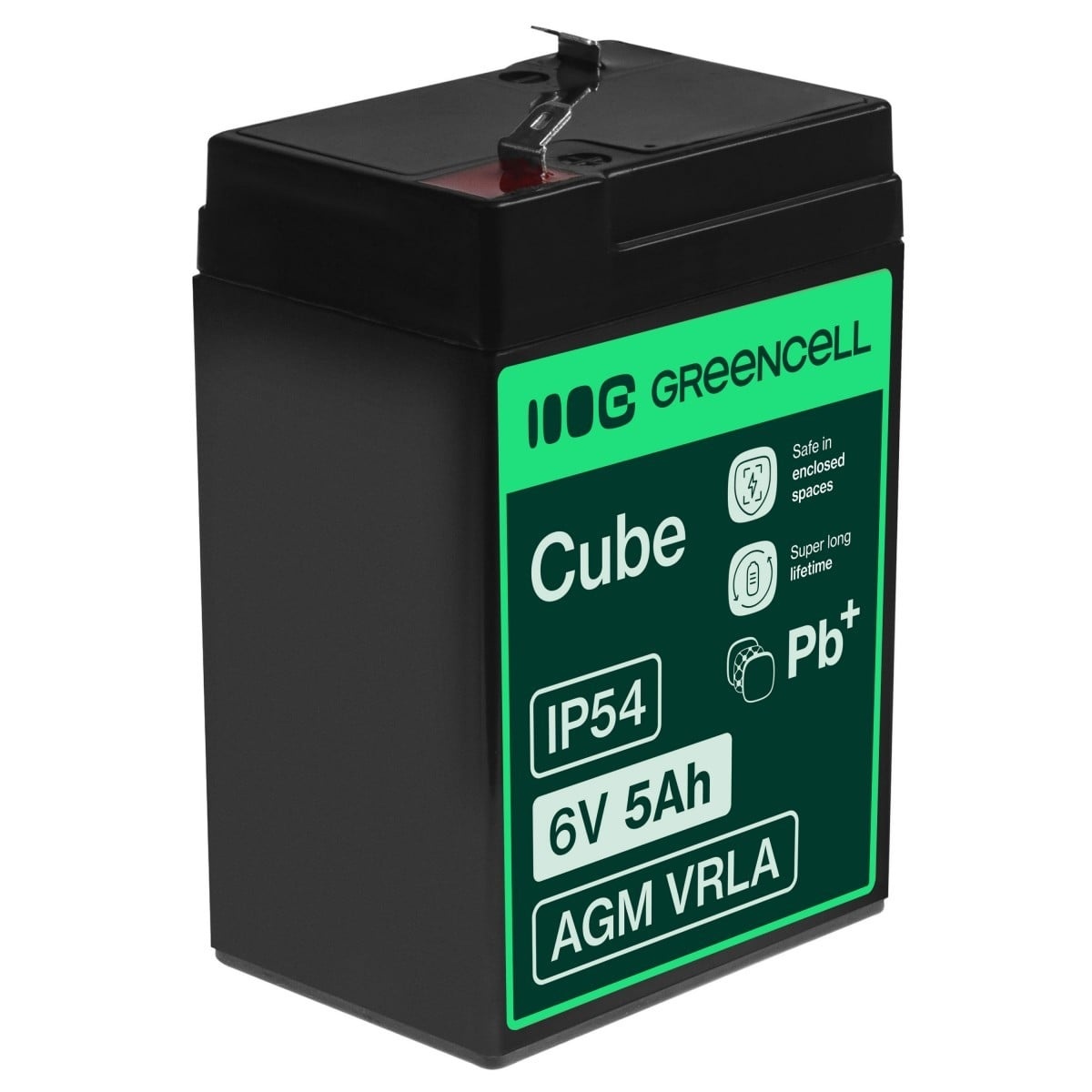 GREEN CELL Green Cell AGM11 batteria UPS Acido piombo (VRLA) 6 V 5 Ah - BATTERIE E ALIMENTATORI | TecnoCARE.net Sabaudia, Latina, Terracina, San Felice Circeo e Pontinia