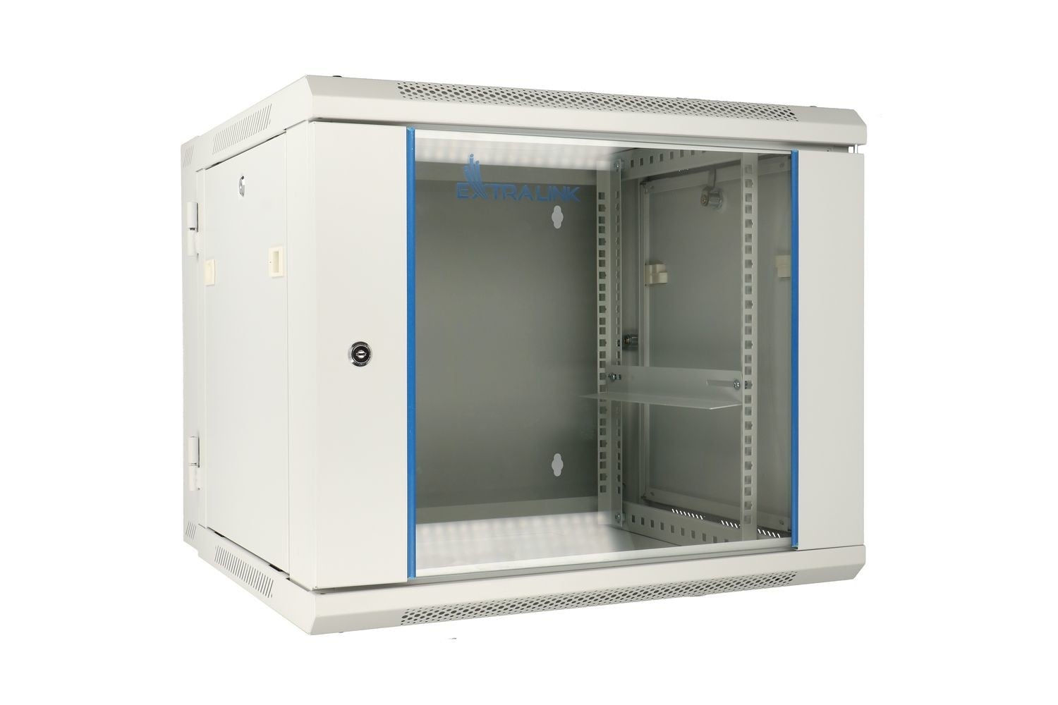 EXTRALINK Extralink 9U 600x600 AZH Grigio | Armadio per montaggio su rack | a parete, tipo oscillante - COMPONENTI | TecnoCARE.net Sabaudia, Latina, Terracina, San Felice Circeo e Pontinia