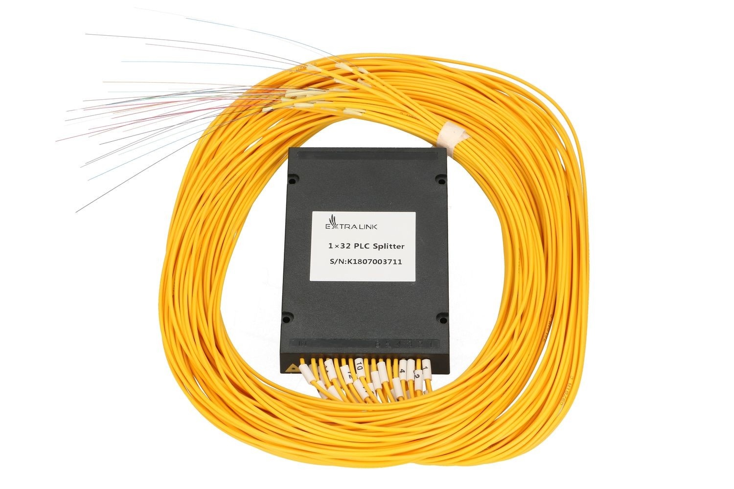 EXTRALINK Extralink 1:32 PLC | Splitter | 2,0mm, 1,5m, G657A, modulo ABS, senza connettori - CAVI PER COMPUTER E PERIFERICHE | TecnoCARE.net Sabaudia, Latina, Terracina, San Felice Circeo e Pontinia
