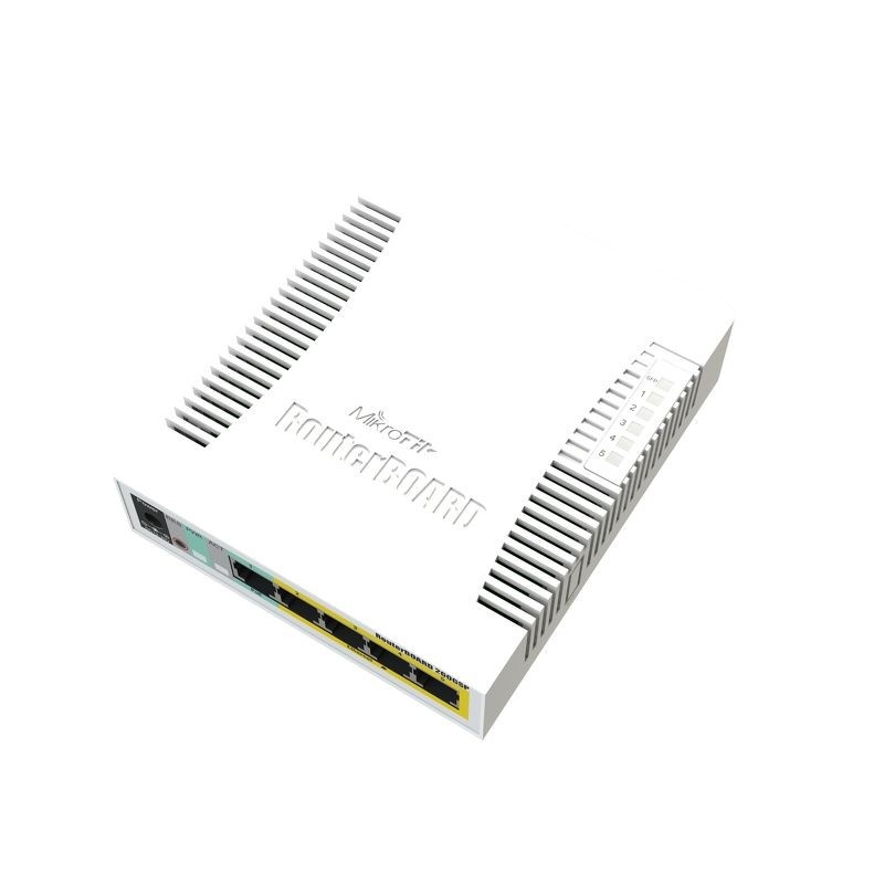 MIKROTIK Mikrotik RB260GSP switch di rete Gestito Gigabit Ethernet (10/100/1000) Supporto Power over Ethernet (PoE) Bianco - RETI | TecnoCARE.net Sabaudia, Latina, Terracina, San Felice Circeo e Pontinia
