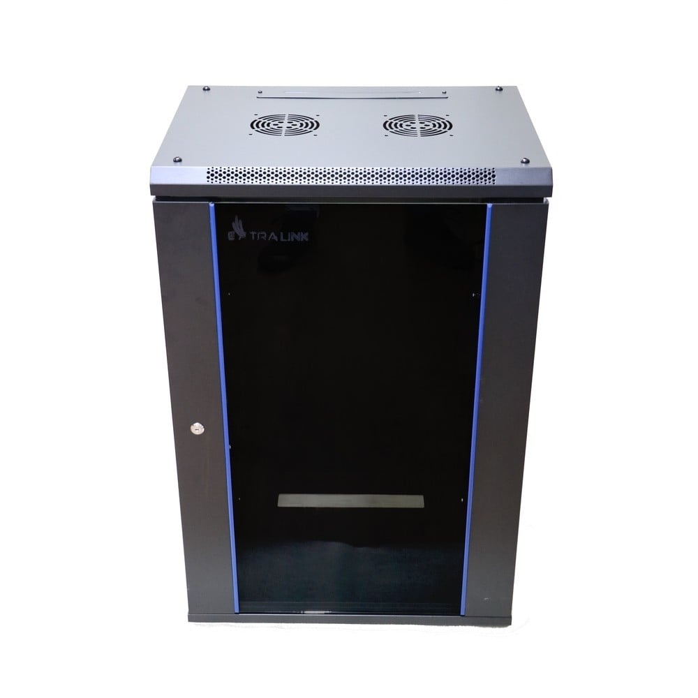 EXTRALINK Extralink 18U 600x450 Nero | Armadio per montaggio su rack | montaggio a parete - COMPONENTI | TecnoCARE.net Sabaudia, Latina, Terracina, San Felice Circeo e Pontinia
