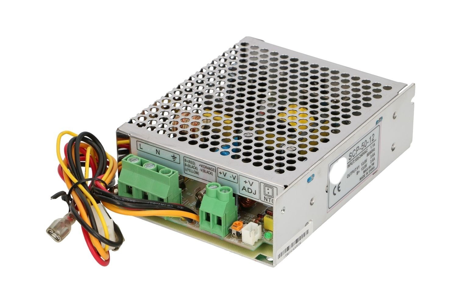 EXTRALINK Extralink SCP-50-12 POWER SUPPLY WITH BATTERY CHARGER 13.8V 50W 12V ZASILACZ BUFOROWY trasformatore Grigio - BATTERIE E ALIMENTATORI | TecnoCARE.net Sabaudia, Latina, Terracina, San Felice Circeo e Pontinia