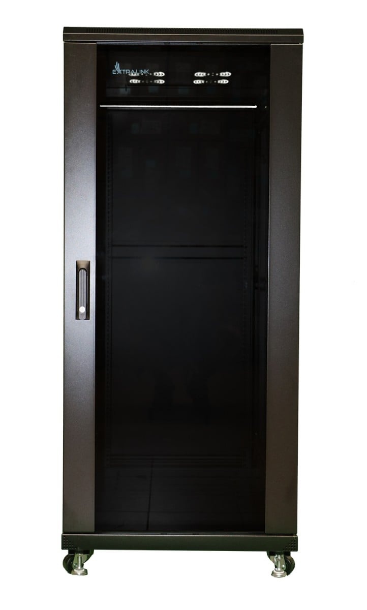 EXTRALINK Extralink 32U 600x600 Nero | Armadio per montaggio su rack | in piedi - COMPONENTI | TecnoCARE.net Sabaudia, Latina, Terracina, San Felice Circeo e Pontinia
