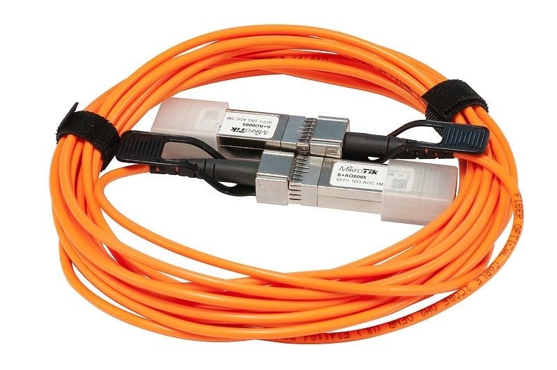 MIKROTIK Mikrotik S+AO0005 cavo a fibre ottiche 5 m SFP+ Arancione - CAVI PER COMPUTER E PERIFERICHE | TecnoCARE.net Sabaudia, Latina, Terracina, San Felice Circeo e Pontinia