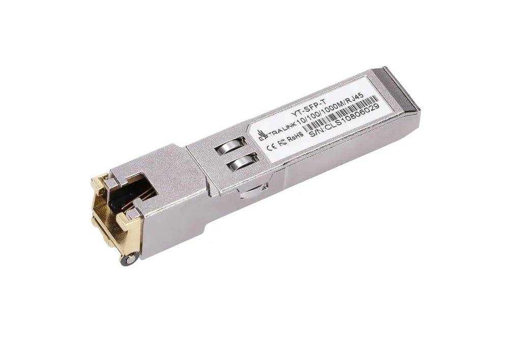 EXTRALINK Extralink SFP 1.25G | Modulo da SFP a RJ45 | 1,25 Gbps, 1000BASE-T, 100m, dedicato per HP/ARUBA - RETI | TecnoCARE.net Sabaudia, Latina, Terracina, San Felice Circeo e Pontinia