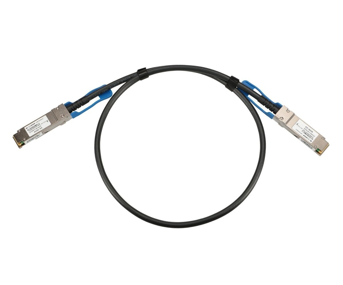 EXTRALINK Extralink QSFP28 DAC | Cavo QSFP28 | DAC, 100G, 1m, 30AWG Passive - RETI | TecnoCARE.net Sabaudia, Latina, Terracina, San Felice Circeo e Pontinia