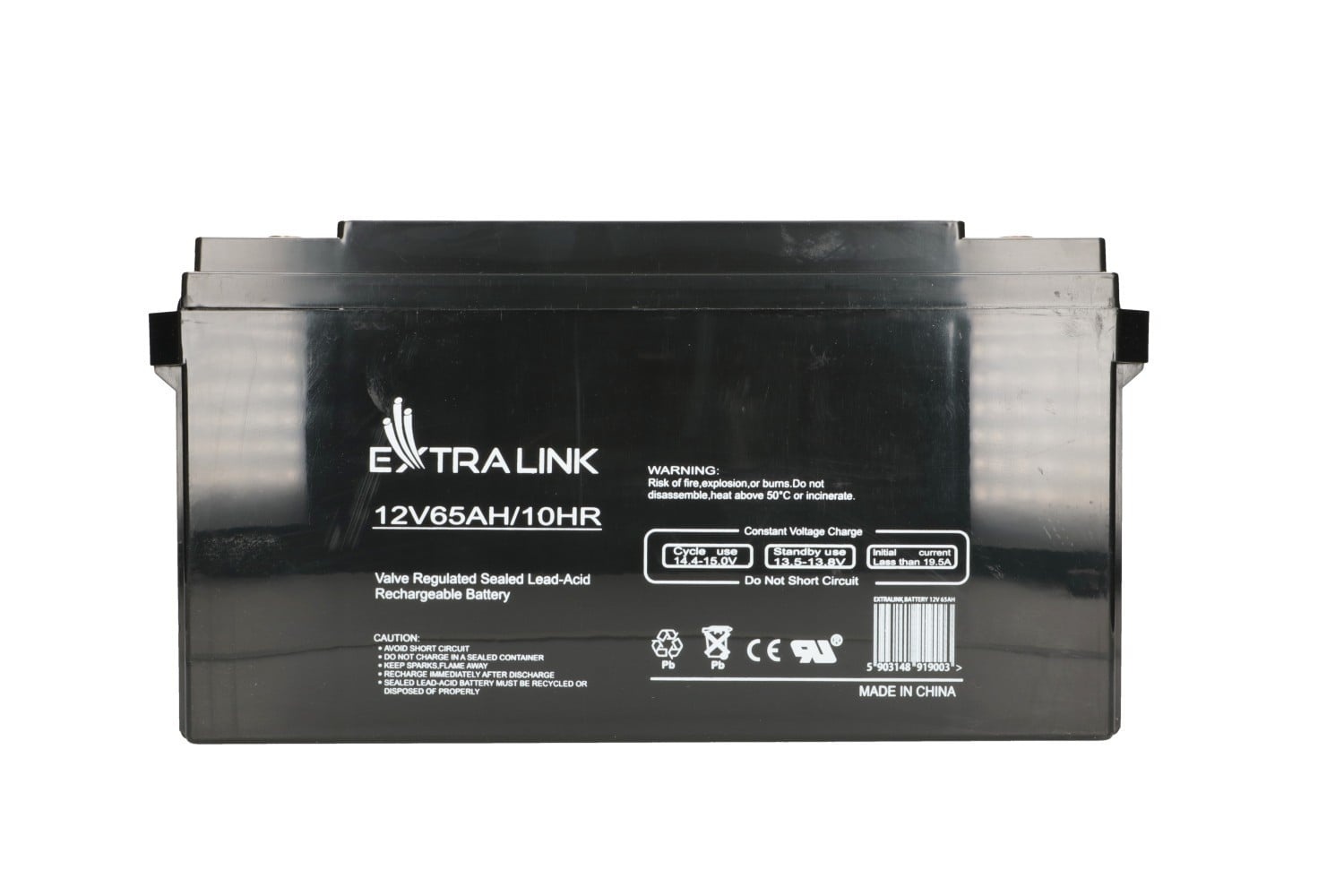 EXTRALINK Extralink AKUMULATOR BATTERY ACCUMULATOR AGM 12V 65AH Acido piombo (VRLA) - BATTERIE E ALIMENTATORI | TecnoCARE.net Sabaudia, Latina, Terracina, San Felice Circeo e Pontinia