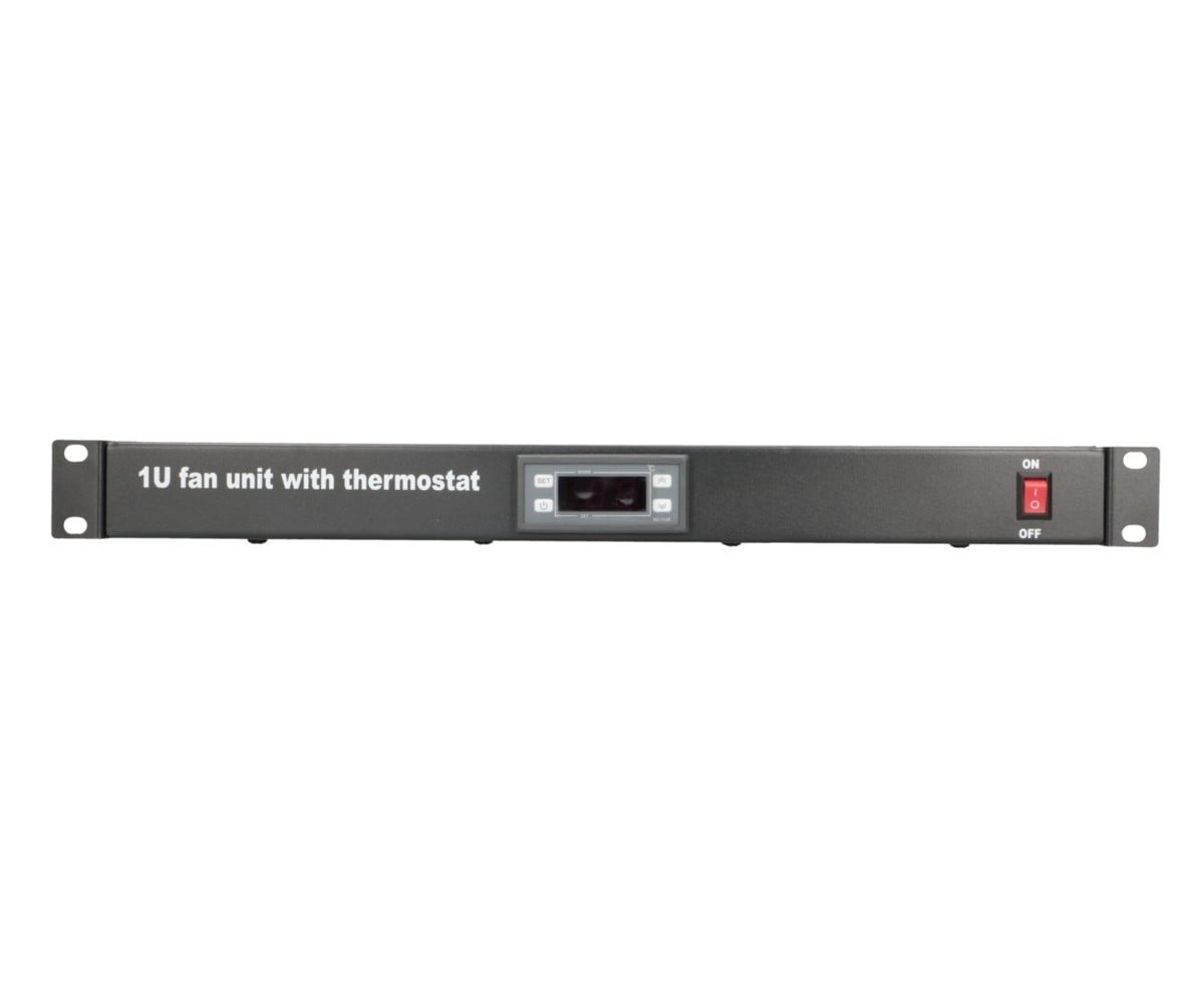 EXTRALINK Extralink 19\" RACK MOUNT FAN PANEL (2 FANS) WITH THERMOSTAT Pannello per ventola - COMPONENTI | TecnoCARE.net Sabaudia, Latina, Terracina, San Felice Circeo e Pontinia