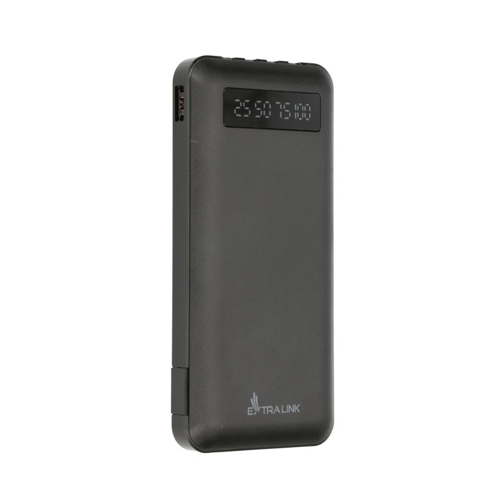 EXTRALINK Extralink EX.19607 batteria portatile Polimeri di litio (LiPo) 10000 mAh Nero - BATTERIE E ALIMENTATORI | TecnoCARE.net Sabaudia, Latina, Terracina, San Felice Circeo e Pontinia