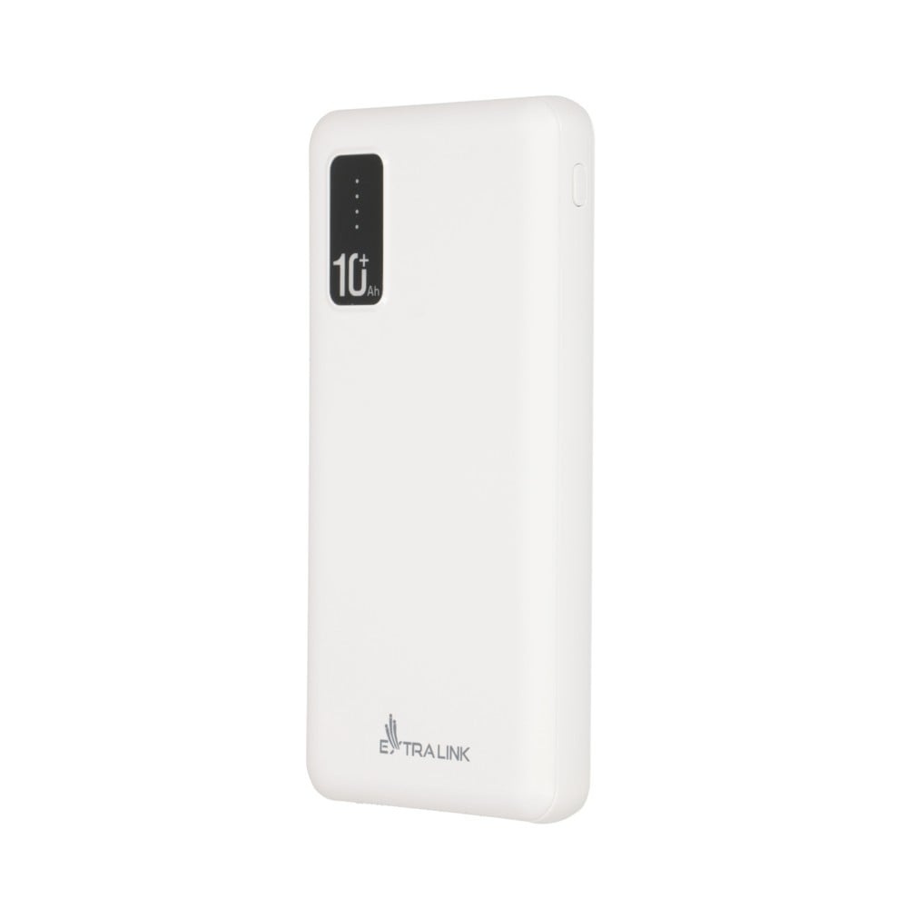 EXTRALINK Extralink EX.19638 batteria portatile Polimeri di litio (LiPo) 10000 mAh Bianco - BATTERIE E ALIMENTATORI | TecnoCARE.net Sabaudia, Latina, Terracina, San Felice Circeo e Pontinia