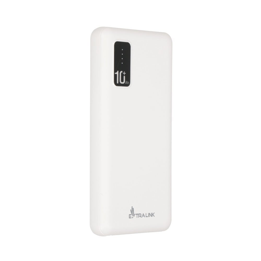 EXTRALINK Extralink EX.19638 batteria portatile Polimeri di litio (LiPo) 10000 mAh Bianco - BATTERIE E ALIMENTATORI | TecnoCARE.net Sabaudia, Latina, Terracina, San Felice Circeo e Pontinia