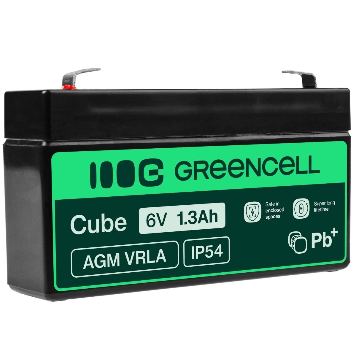 GREEN CELL Green Cell AGM13 batteria UPS Acido piombo (VRLA) 6 V 1,3 Ah - BATTERIE E ALIMENTATORI | TecnoCARE.net Sabaudia, Latina, Terracina, San Felice Circeo e Pontinia