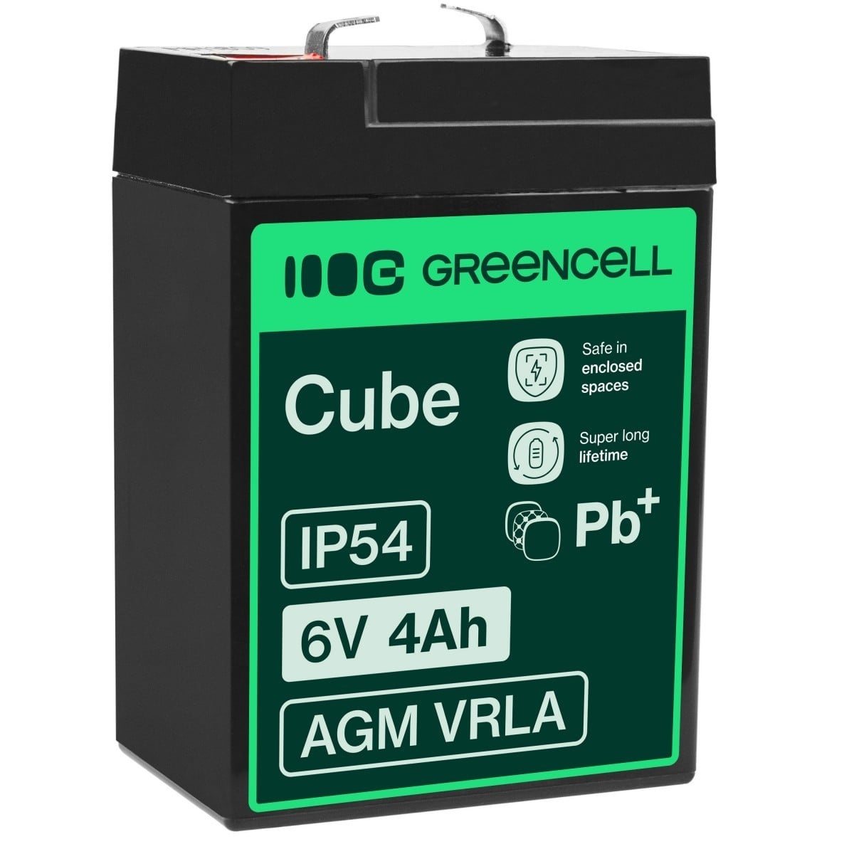 GREEN CELL Green Cell AGM15 batteria UPS Acido piombo (VRLA) 6 V 4 Ah - BATTERIE E ALIMENTATORI | TecnoCARE.net Sabaudia, Latina, Terracina, San Felice Circeo e Pontinia