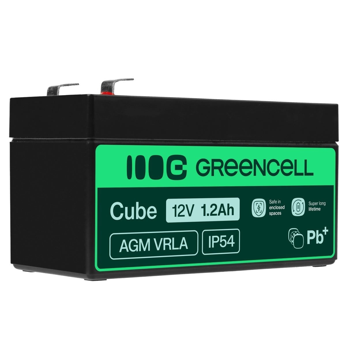GREEN CELL Green Cell AGM17 batteria UPS Acido piombo (VRLA) 12 V 1,2 Ah - BATTERIE E ALIMENTATORI | TecnoCARE.net Sabaudia, Latina, Terracina, San Felice Circeo e Pontinia
