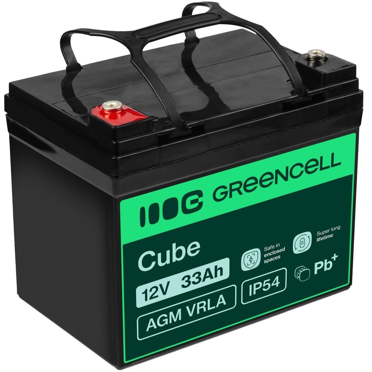 GREEN CELL Green Cell AGM21 batteria UPS Acido piombo (VRLA) 12 V 33 Ah - BATTERIE E ALIMENTATORI | TecnoCARE.net Sabaudia, Latina, Terracina, San Felice Circeo e Pontinia