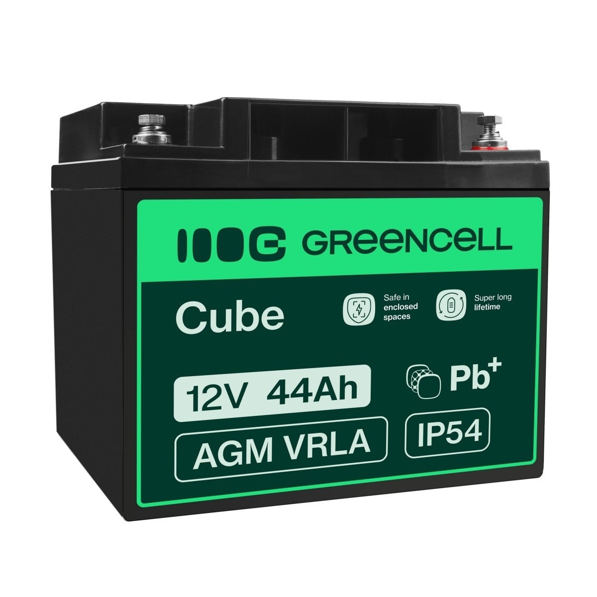 GREEN CELL Green Cell AGM23 batteria UPS Acido piombo (VRLA) 12 V 44 Ah - BATTERIE E ALIMENTATORI | TecnoCARE.net Sabaudia, Latina, Terracina, San Felice Circeo e Pontinia